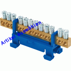 E-Term Null- und Schutzleiterschieneblock 16 mm² 12-polig