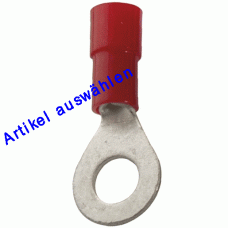 Haupa Ringkabelschuh rot isoliert 0,25-1,5 mm²