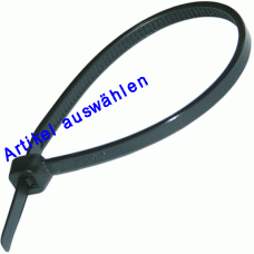 Haupa Kabelbinder schwarz UV-beständig VPE: Packung (100 Stk)