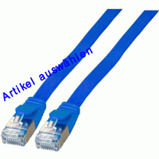 EFB Flachpatchkabel Cat.6a U/FTP 0,25 m
