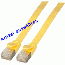 EFB Flachpatchkabel Cat.6a U/FTP 3 m