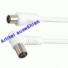 WISI Anschlusskabel Standard IEC DS 51 WINKEL/GERADE