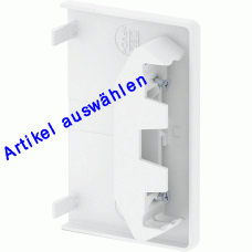 OBO Endstück PVC reinweiß RAL 9010