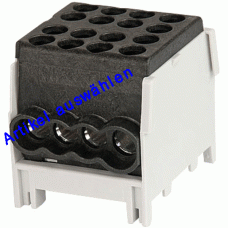 Pollmann Hauptleitungsklemme 1-polig anreihbar 2x25 mm²+6x16 mm²