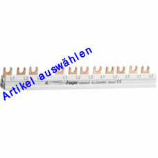 Hager Phasenschiene Gabel 10 mm² 12 Module