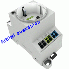 Wago Schaltschrank-Steckdose mit LED-Statusanzeige