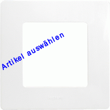 Legrand Rahmen Niloe ultraweiß 1-fach