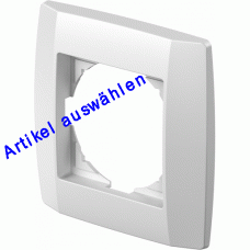 TEM Rahmen LOGIQ BOLD weiß glänzend