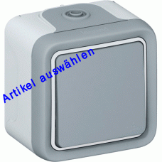Legrand FR-Aufputz Schalter Plexo IP55  grau