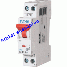 Eaton LS-Schutzschalter 2-polig 6kA B-Char 1TE