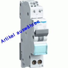 Hager LS-Schutzschalter 2-polig Schmalbau B -Char QUICK CONNECT