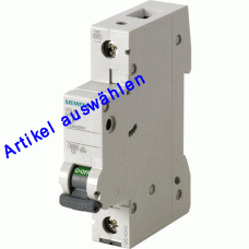 Siemens LS-Schutzschalter 1-polig B-Char