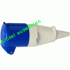 Walther CEE Kupplung 3-polig 230V 6h IP44