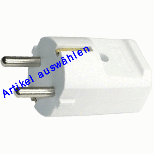 Kaiser SCHUKO-Stecker ohne Tülle 16A 250V Z519OT