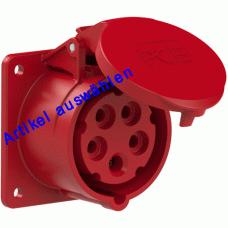 PCE CEE Anbausteckdose gerade 5-polig 6h IP54/67