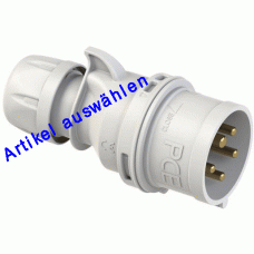 PCE CEE Stecker 5-polig 400V 1h IP44/67 NOTSTROM