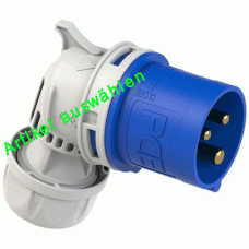 PCE CEE-Winkelstecker 3-polig 230V 6h IP44
