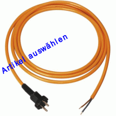PCE Geräteleitung PUR orange 2x1.5 mm²
