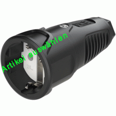 PCE Schutzkontaktkupplung Gummi Taurus2 16A 250V IP20 2510 AURUS2