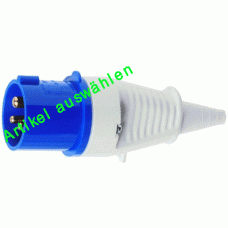 Walther CEE Stecker 3-polig 230V 6h IP44