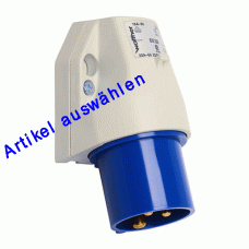 Walther CEE Wandgerätestecker 3-polig 230V 6h IP44