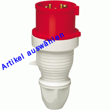 Walther CEE Stecker 5-polig 400V 6h IP44