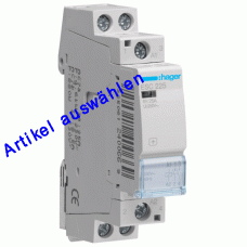 Hager Installationsschütz brummfrei Schließer 230V