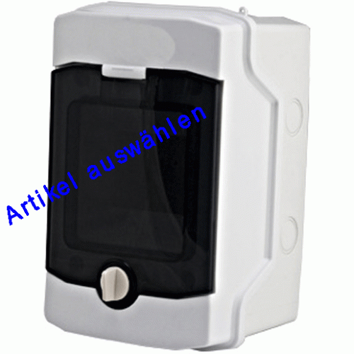 Schrack Feuchtraum transparente Tür IP65