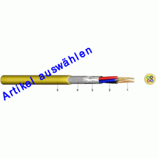 Kabel & Leitungen PVC Postmodemleitung 4X0,5/1 mm² BTX F-VYDVY gelb