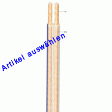 Kabel & Leitungen Lautsprecherleitung LFZ-XY transparent
