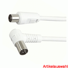 WISI F-Anschlusskabel Quick 90° gewinkelt DS 71