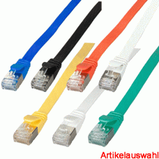 EFB Flachpatchkabel Cat.6a U/FTP 0,25 m