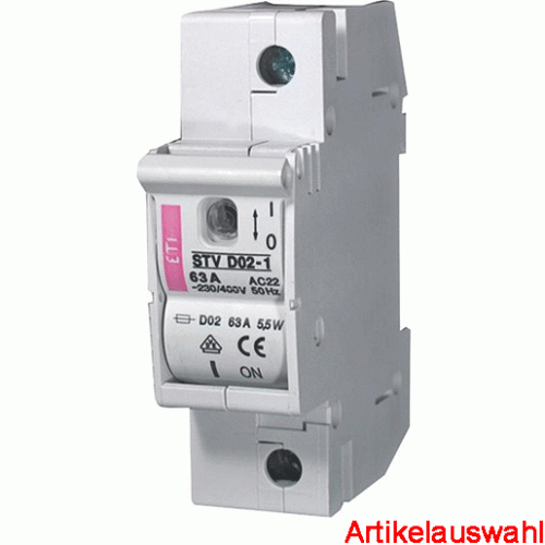 ETI NEOZED Lasttrennschalter D02 63A