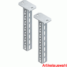 Niedax Hängestiel U-Profil Stahl feuerverzinkt DIN EN ISO 1461