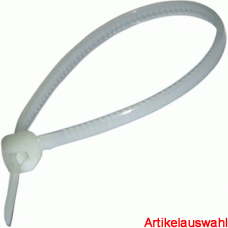 SapiSelco Kabelbinder SEL.2.202 farblos VPE: Packung (100 Stk)