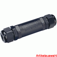 SLV Verbindungsbox 6 und 12 mm IP68 schwarz