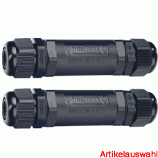 SLV Verbindungsbox 6 und 12 mm IP68 schwarz