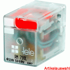 Tele Haase Schaltrelais 4 Wechsler DC LED RM 14-polig