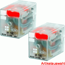 Tele Haase Schaltrelais 4 Wechsler DC LED RM 14-polig