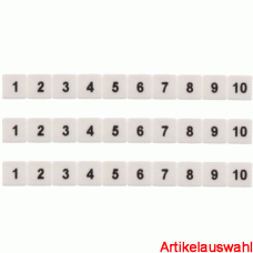 Conta Clip Klemmenmarkierer SB 5/10 FW WH