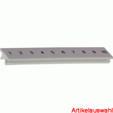 Phoenix Klemmenmarkierung fortlaufende Zahlen ZB 6