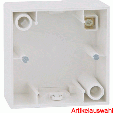 Berker Aufputz-Gehäuse S.1 glänzend polarweiß