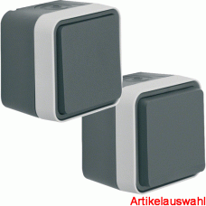 Berker Aufputz Schalter & Steckdose