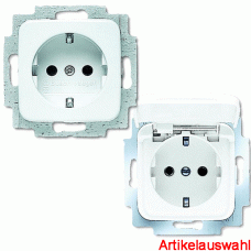 Busch-Jaeger Unterputz Schuko-Steckdose alpinweiß Reflex