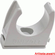 Dietzel CL Klemmschelle anreihbar hellgrau