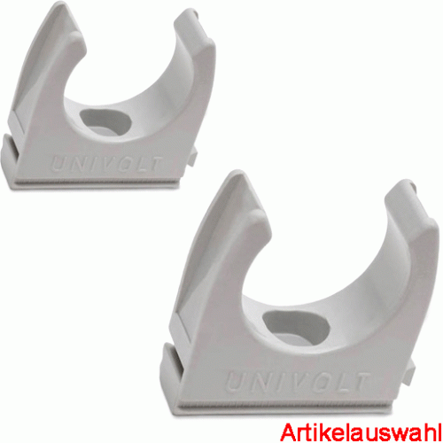 Dietzel CL Klemmschelle anreihbar hellgrau