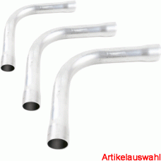 Dietzel Steckbogen mit beidseitig angeformter Muffe 90° SALB