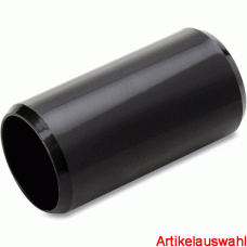 Dietzel Steckmuffe HFSM schwarz zur Verbindung von starren oder biegsamen Rohren