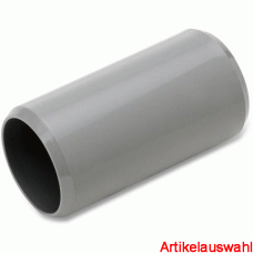 Dietzel Steckmuffe SM grau zur Verbindung von starren oder biegsamen Rohren