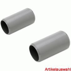 Dietzel Steckmuffe SM grau zur Verbindung von starren oder biegsamen Rohren